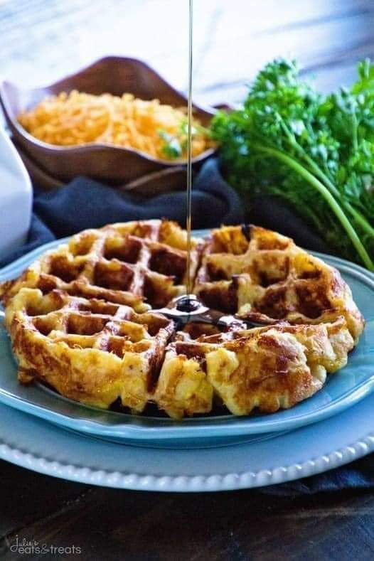 Loaded Belgian Waffles