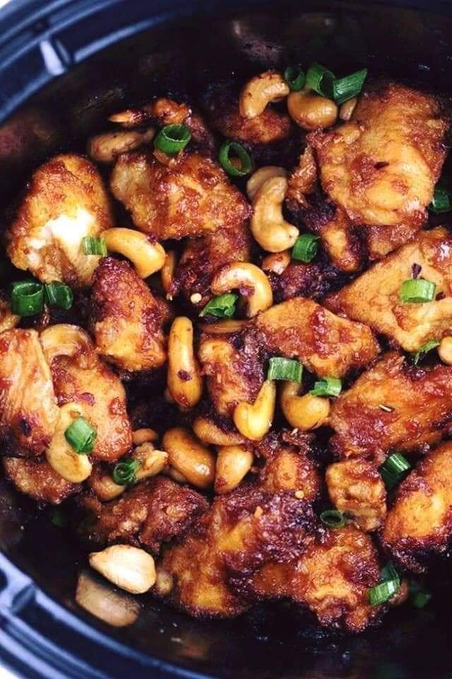 Crock Pot Cashew&nbsp;Chicken