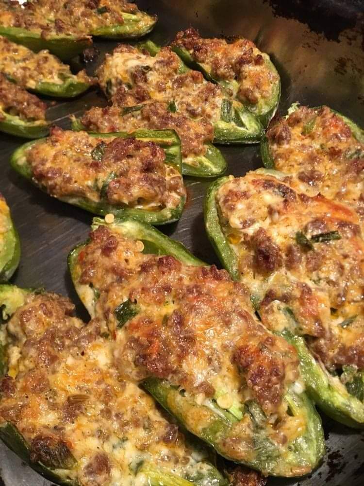 Chicken Stuffed Jalapenos