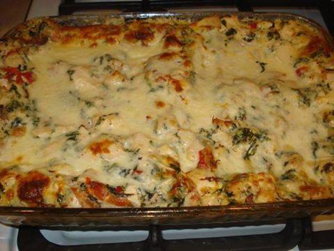 Chicken Caesar Lasagna