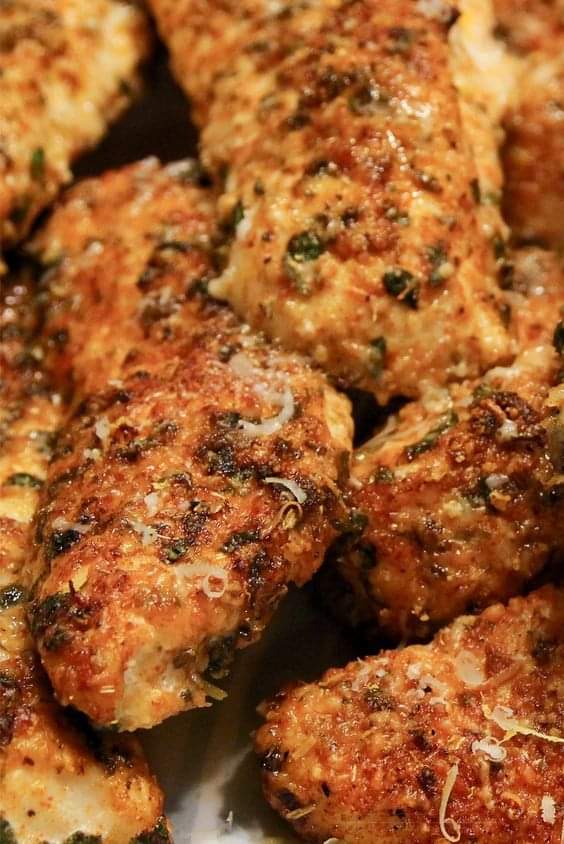 Low Carb Baked Chicken Tenders