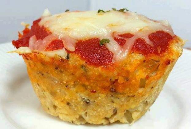 Chicken Parmesan Meatloaf&nbsp;Muffins