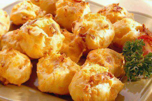 Bacon Cheddar Puffs