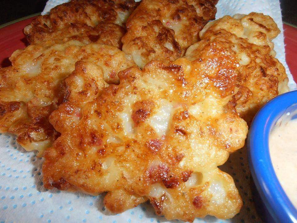 Cauliflower Fritters (Makes approx. 12&nbsp;fritters