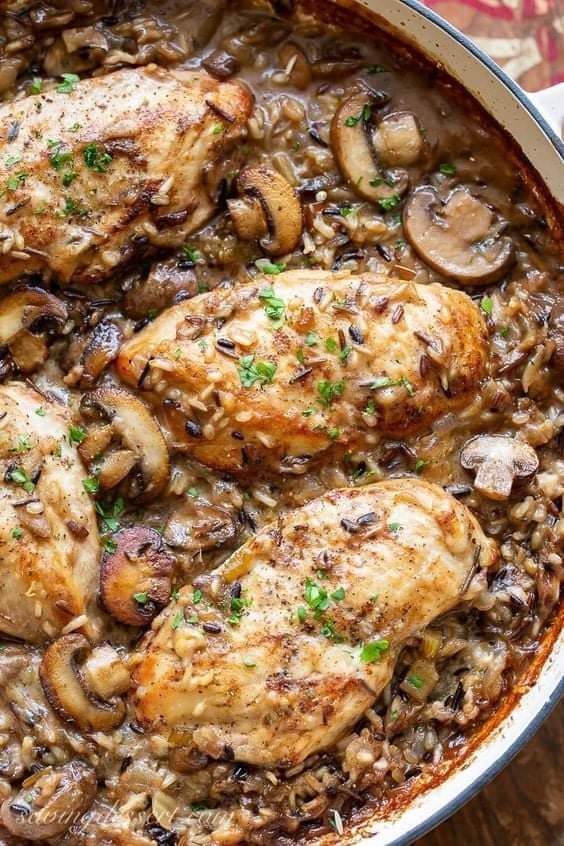 Chicken Wild Rice Casserole