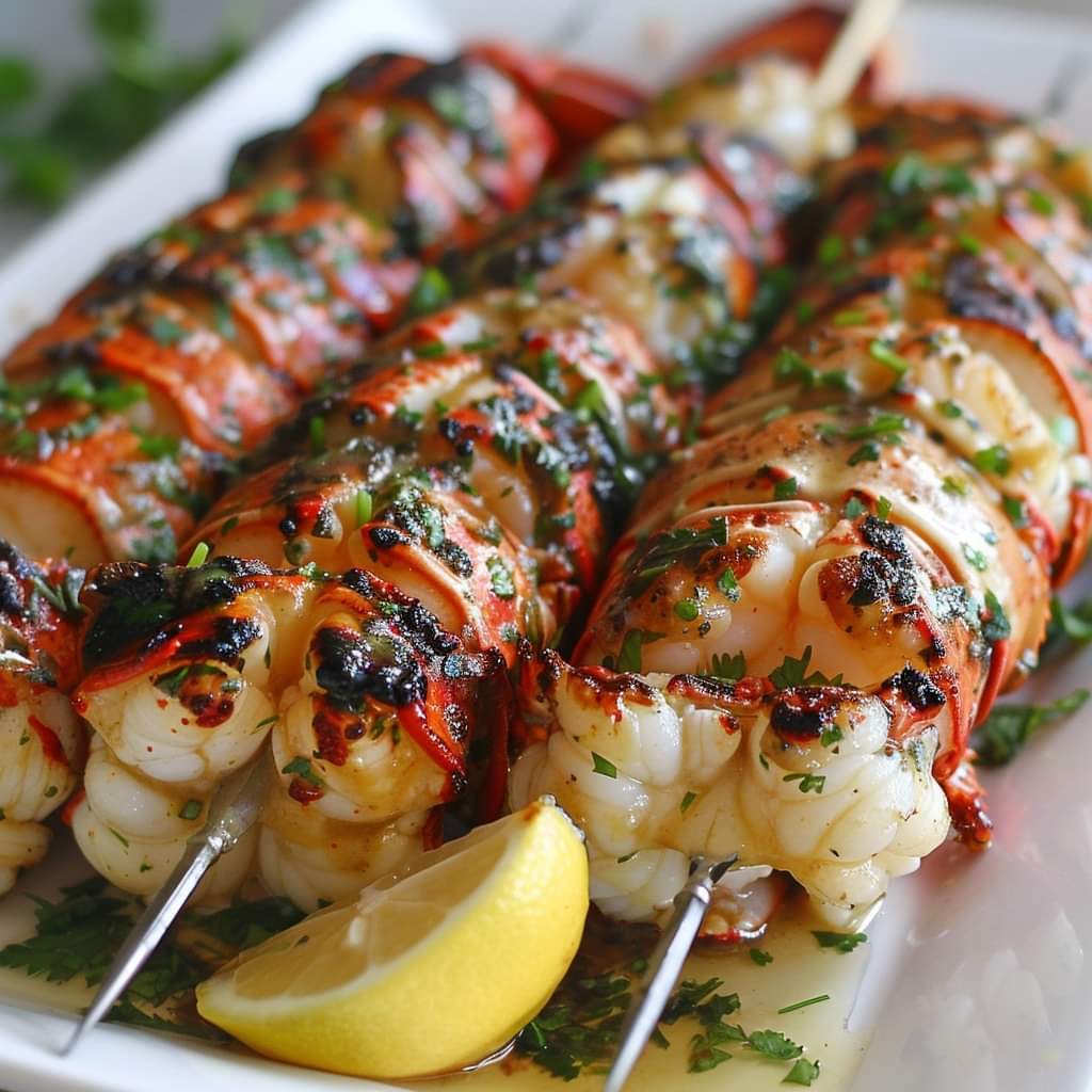Drunken Lobster Tail&nbsp;Skewers