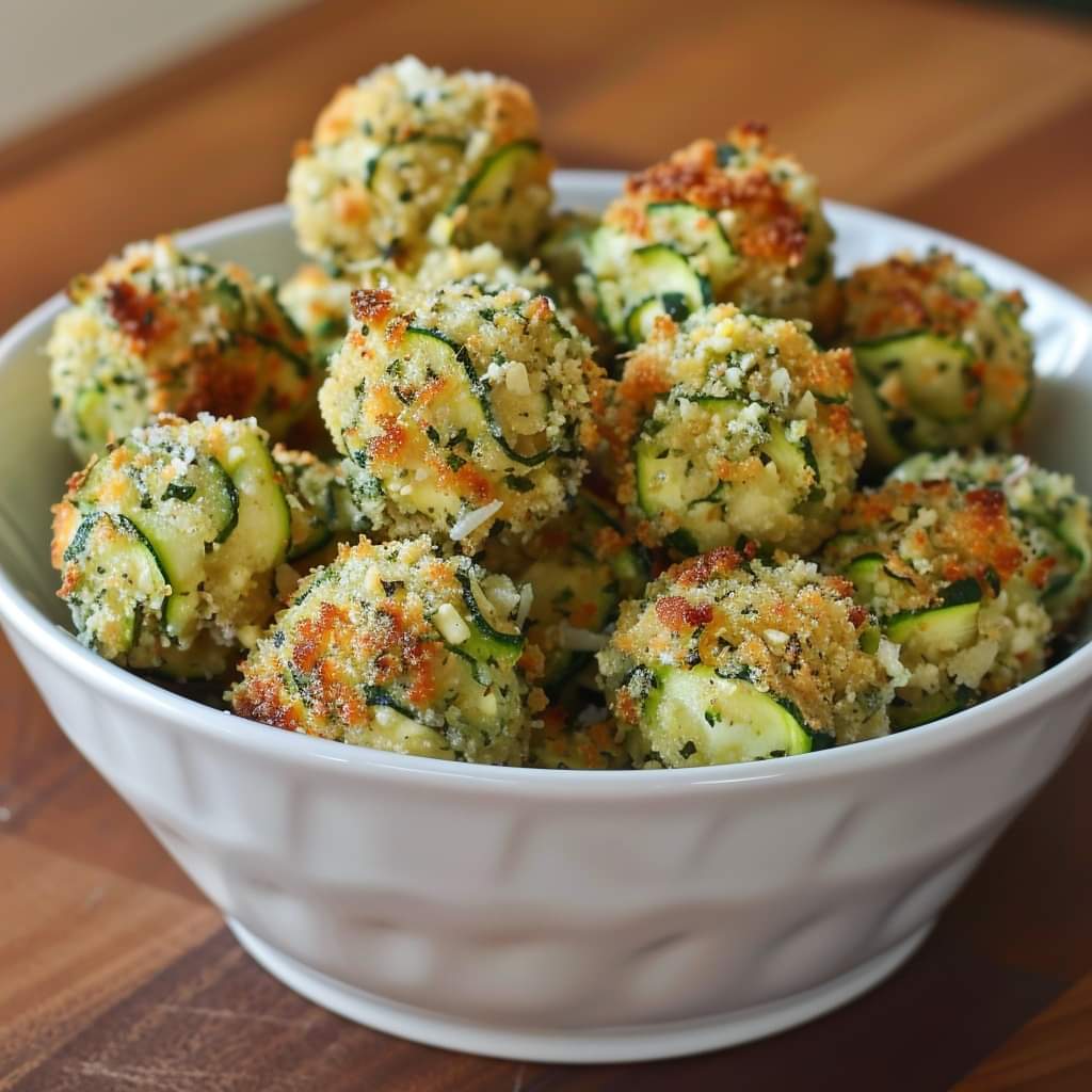 Zucchini Garlic Bites