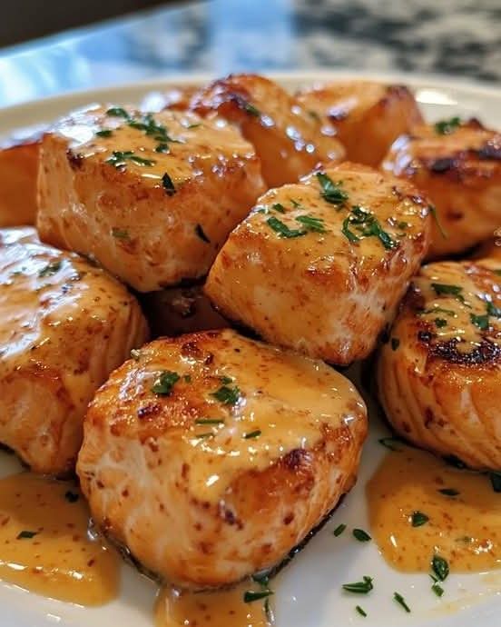 Spicy Bang Bang Salmon Bites Recipe